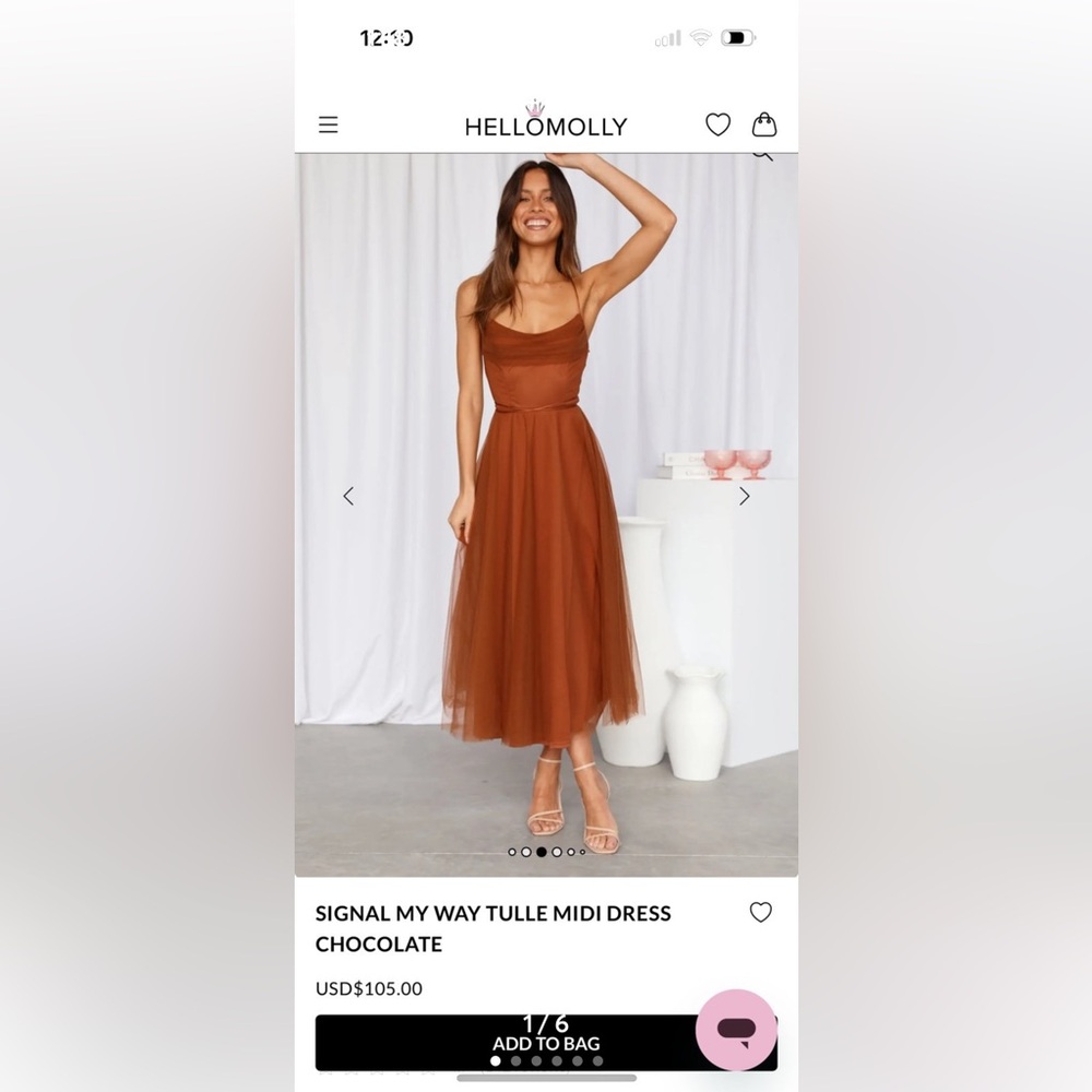 Hello Molly Midi Dress